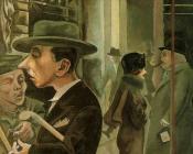 乔治 格罗兹 : Street Scene